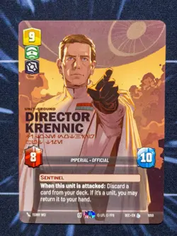 Star Wars Unlimited: Director Krennic - I Lose Nothing But Time Prestige - Image 1