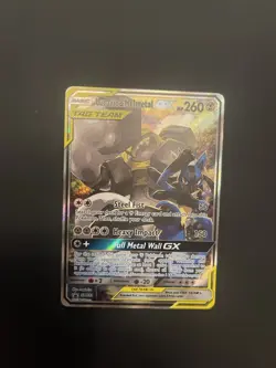 Pokemon TCG Tag Team Lucario & Melmetal GX SM192 Full Art Promo Card - Image 1
