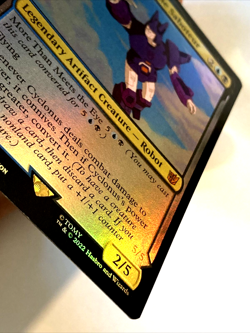 MTG Cyclonus, the Saboteur Cyclonus *FOIL* Transformers 009 NM - Image 3