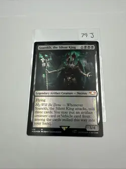 x1 Szarekh, the Silent King - Foil M MTG Commander: Universes Beyond: Warhammer - Image 1