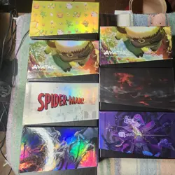 Lot of 7 MTG EMPTY Gift Bundle Boxes; MSM, FF x2, ToE, Avatar x2, LotR - Image 2