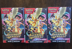 Pokemon Pokemon TCG Mega Evolution Ascended Heroes Booster Boxes Lot of 3 - Image 1