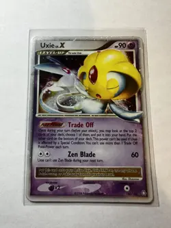 Pokemon TCG Uxie LV.X 146/146 Legends Awakened Ultra Rare Holo English 2008 - Image 1