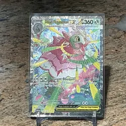 Pokemon Mega Meganium EX 272/217 Secret Illustration Rare Holo Ascended Heroes - Image 1