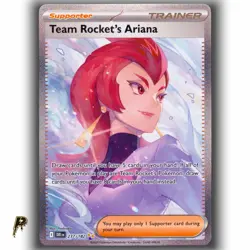 Pokemon Destined Rivals Team Rocket's Ariana 237 Special Illustration Rare NM - Image 1
