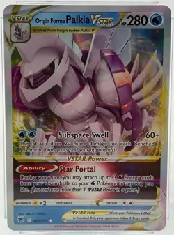 2022 Pokemon Astral Radiance ORIGIN FORME PALKIA VSTAR 040/189 CGC 9.5 GEM MINT - Image 2