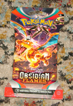 Pokemon Trading Cards Scarlet & Violet Obsidian Flames Factory Sealed - Image 1