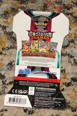 Pokemon Trading Cards Scarlet & Violet Obsidian Flames Factory Sealed - Image 2