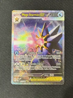 Pokemon Mega Starmie ex 118/088 SIR Perfect Order NM Special Illustration Rare - Image 1