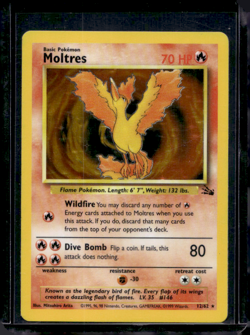 Pokemon TCG Moltres 12/62 Fossil Holo - Image 1
