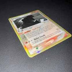 Pokemon EX Delta Species - TYRANITAR 16/113 Holofoil NM (2005’) - Image 2