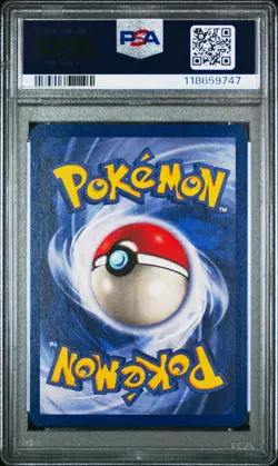 2000 POKEMON PROMO BLACK STAR POKEMON LEAGUE #8 MEW PSA 9 - Image 2