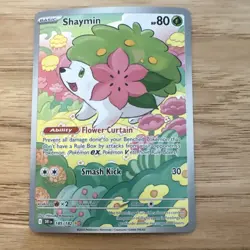 The Pokemon Company Pokemon TCG Shaymin 185/182 Destined Rivals IR Holo 80 HP - Image 1