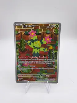 Pokemon TCG Pokemon Maractus Illustration Rare- Journey Together, Near Mint - Image 1