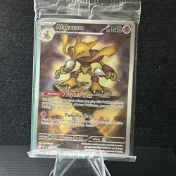 Pokemon TCG Alakazam MEP009 Center Exclusive, Sealed, NM/M Condition - Image 1