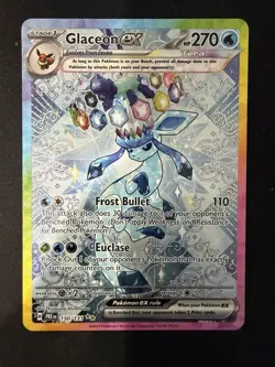 Glaceon ex 150/131 Holo Prismatic Evolutions Pokemon NM - Image 1