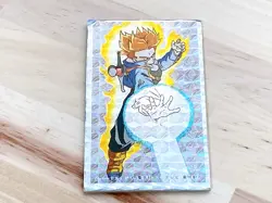 Dragon Ball Z Menko Card - Future Trunks Super Saiyan Holographic - - Image 1