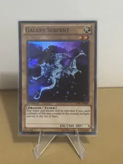 Yugioh Galaxy Serpent JOTL-EN000 (Super Rare, 1st Edition, Lightly Played / LP) - Image 1