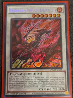 Bramble Rose Dragon DOOD-EN039 Secret Rare 1st Edition Near Mint Yu-Gi-Oh! - Image 1