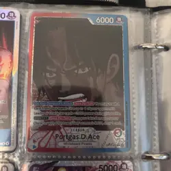Portgas.D.Ace Alt Art One Piece TCG OP13-002 - Image 1