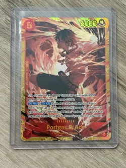 ONE PIECE TCG Portgas D. Ace OP16-118 SEC The Time of Battle ENGLISH - Image 1