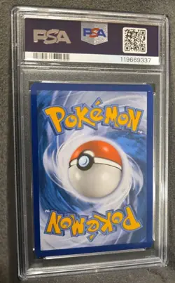 POKEMON CARD SHIFTRY COSMOS HOLO 11 XY STEAM SIEGE #11 VINTAGE GRADED PSA 8 - Image 3