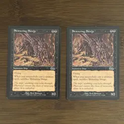 Skittering Skirge x2 Urza's Saga - LP - Magic The Gathering Card - Image 1
