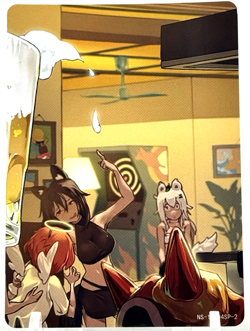 Goddess Story: Nearl 10M04SP-2 SP Anime Waifu CCG Trading Card - Image 2