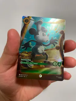 Mickey Mouse - Steamboat Pilot (Enchanted) - Fabled - Lorcana - Image 1