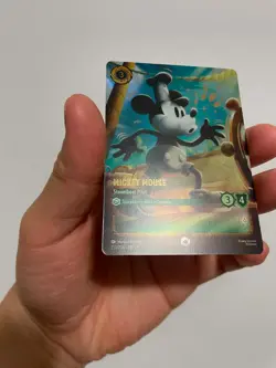Mickey Mouse - Steamboat Pilot (Enchanted) - Fabled - Lorcana - Image 3