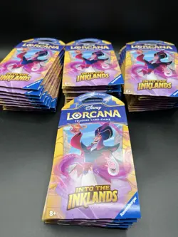 Disney Lorcana TCG Into the Inklands Sleeved Booster Pack /36 Packs NEW - Image 2