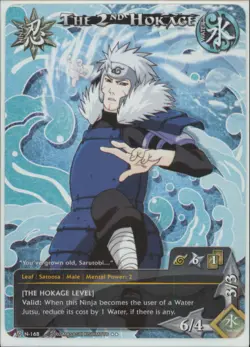 The Second Hokage - N-168 - Promo - Full Art Promo Cards Played - Naruto - Image 1