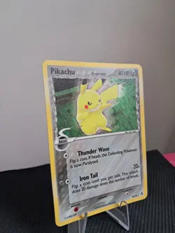 Pokemon Card Carte Holo pikachu 93/92 Secret Holo Vintage :) - Image 2
