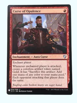 Curse of Opulence, Mystery Booster, NM Near Mint, Magic the Gathering MTG - Image 1