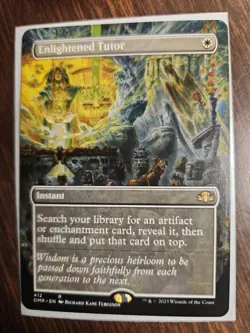 Enlightened Tutor (Borderless) Dominaria Remastered Regular - Image 1
