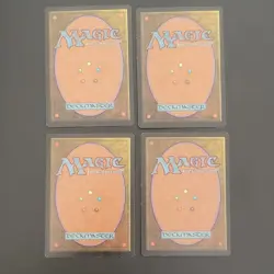 Magic: The Gathering Ruby Medallion 1999 x4 Artifact Colorless English - Image 2