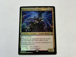 MTG Kraum, Ludevic's Opus (FOIL) Commander 2016 - Image 1