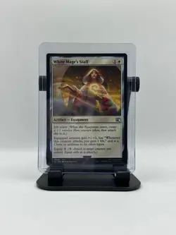 MTG, White Mage's Staff 42 NM $3 ORDER MIN - Regular - FIN - Magic the Gatheri - Image 1