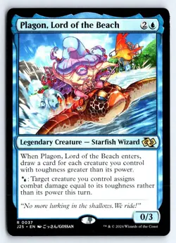 Plagon, Lord of the Beach 37 Foundations Jumpstart Magic: The Gathering NM - Image 1