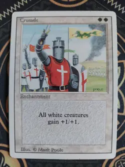 MTG Crusade Revised Regular Rare - Image 1