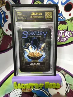 Sorcery Witch Avatar Promo Alpha Investments PCG 9.5 - Image 2
