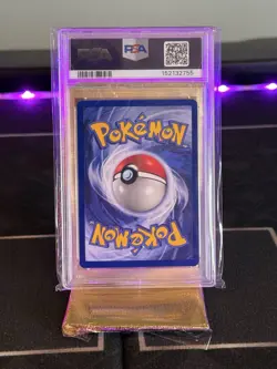 1999 POKEMON GAME MOVIE PROMO #3 MEWTWO PSA MINT 9 - Image 2
