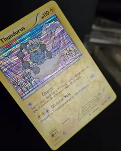 Pokemon TCG - THUNDURUS - 50/113 - HOLO RARE - BW LEGENDARY TREASURES 2013 - MP - Image 2