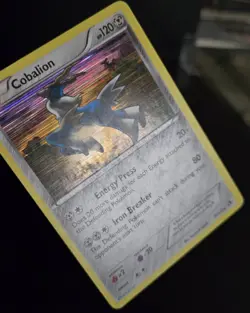 Pokemon TCG - COBALION - 91/113 - HOLO - RARE - BW LEGENDARY TREASURES 2013 - MP - Image 2
