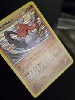 Pokemon TCG - LANDORUS - 85/113 - HOLO RARE - LEGENDARY TREASURES (2013) - MP/LP - Image 2