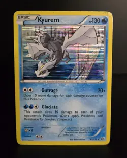 Pokemon TCG - KYUREM - 43/113 - HOLO - RARE - BW LEGENDARY TREASURES (2013) - MP - Image 1