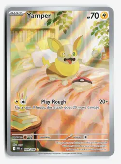 Yamper 099/094 ME02: Phantasmal Flames Illustration Rare Pokemon NM Ayako Ozaki - Image 1