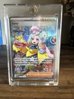 Pokemon TCG Iono Trainer Special Illustration Rare Holo 269/193 Paldea Evolved - Image 1