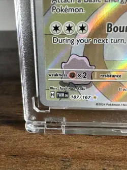Pokemon TCG Chansey Illustration Rare 187/167 from Twilight Masquerade - Image 5