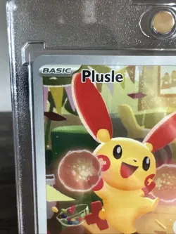 Pokemon Plusle Illustration Rare 193/182 Paradox Rift Holo 70HP English 2022 Q1 - Image 2
